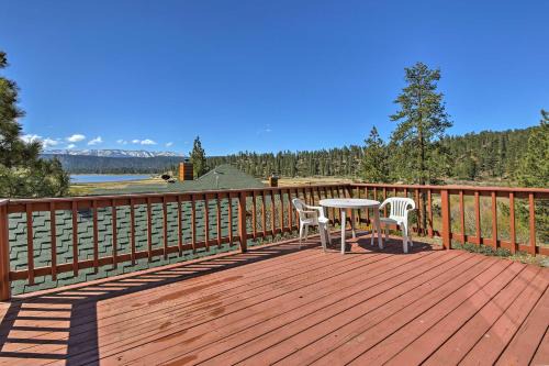 Fawnskin House | Walk to Lake Cabin with Deck and Views in Fawnskin