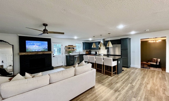 Augusta House | Walk to the Masters! Enjoy the spacious back patio or take a dip in the pool!