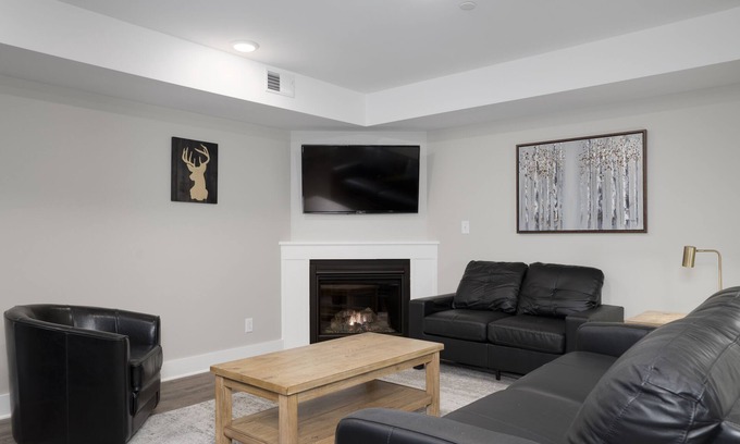 Ellicottville Apartment | Walking Distance To Town, Tranquil Creek-side Locale At The Ellicottville Lofts