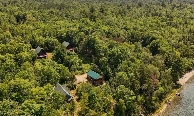 Bar Harbor Cabin | Waterfront Cabin with Unobstructed View of Frenchmen’s Bay. Just a few miles from Acadia National Park & Downtown Bar Harbor | Sleeps 6