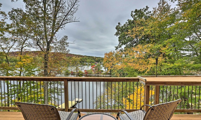 Highland Lakes House | Waterfront Highland Lake Home w/Deck + Dock
