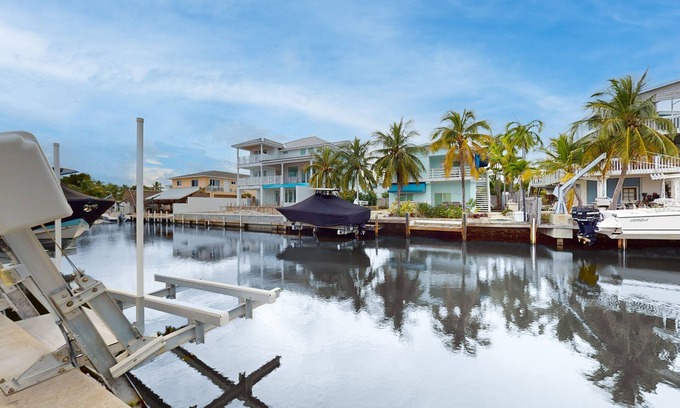 Indian Waterways House | Waterfront paradise with fire pit, Washer/Dryer, and central AC
