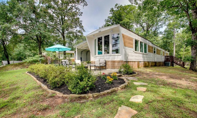 Mid America House | Waterfront Royal Home with Dock and Patio!