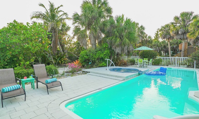 Palm Island House | Welcome to Casa Azul @ Paradise Found! 3bd home w/pool on exclusive Palm Island