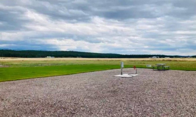 Whitefish RV Rental | Whitefish Farms RV Campsite #1. RV site only.