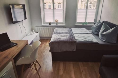 Andreasvorstadt Apartment | Wohlfühloase im Zentrum von Erfurt mit Smart-TV