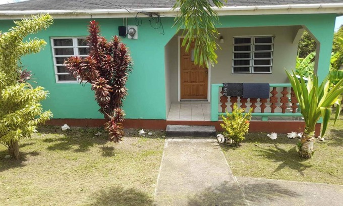 Jessups Village House | Wonderful 2-bedroom house with AC in charming Cotton Ground Village.