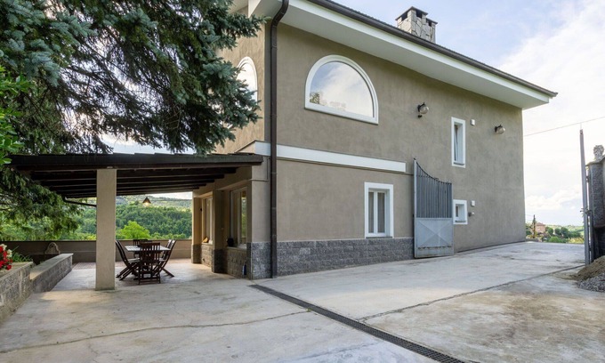 Casalborgone House | Wonderful private villa for 6 guests with WIFI, A/C, TV, patio and panoramic view