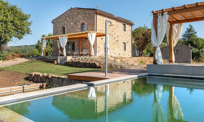 Roccastrada House | Wonderful private villa for 10 people with WIFI, private pool, terrace and pets allowed