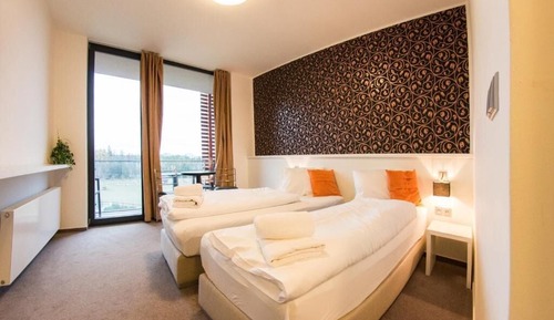 Deluxe Double or Twin Room, Balcony, Garden View