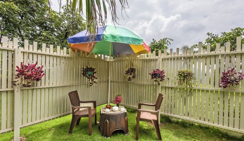 Premium cottage with private lawn