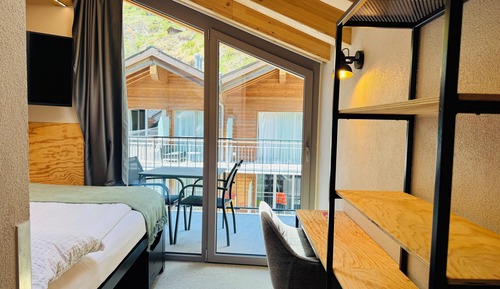 Double Room, Balcony, Mountain View