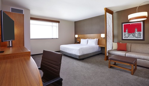 Room, 1 King Bed with Sofa bed (High Floor)