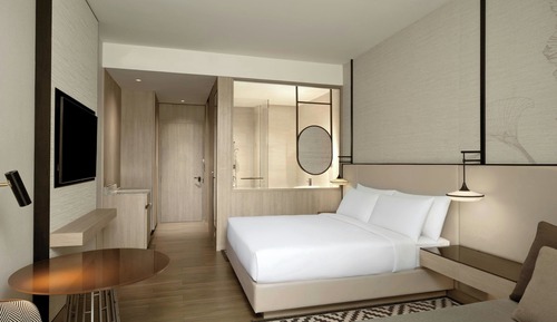 Deluxe Room, 1 King Bed, Non Smoking, Garden View