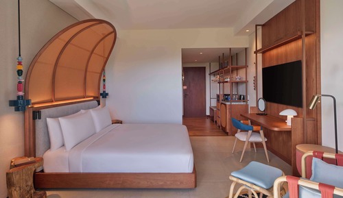 Room, 1 King Bed, Air conditioning, Garden View