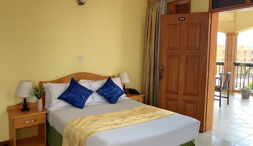 Comfort Double Room, Balcony, Garden View