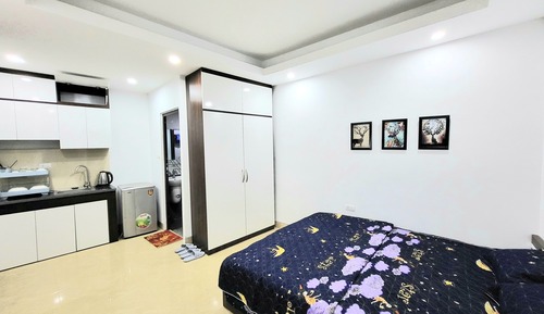 Panoramic Studio, 1 Queen Bed, Kitchen, Tower