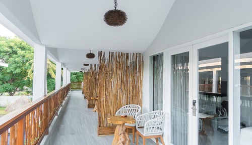 Deluxe Double Room, Terrace, Courtyard View
