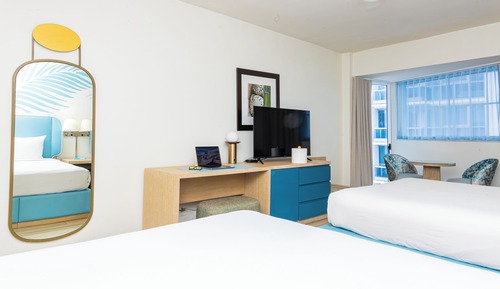 Deluxe Part Ocean View Double Queen