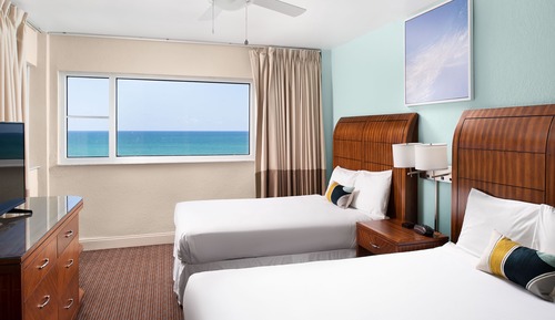 Deluxe Partial Ocean View Double Beds