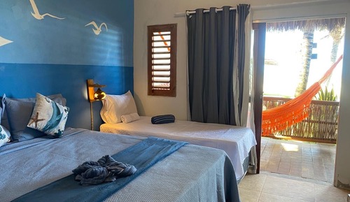 Standard Suite, Multiple Beds, Terrace, Beach View