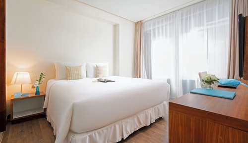 Two-bedroom City view suite with Balcony