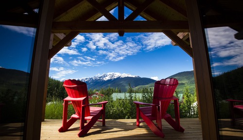 Luxury Cabin, 1 Bedroom, Mountain View