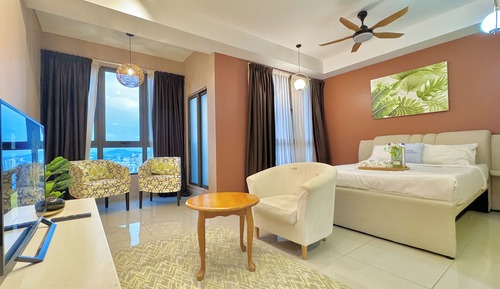 Comfort Studio, Multiple Beds, City View