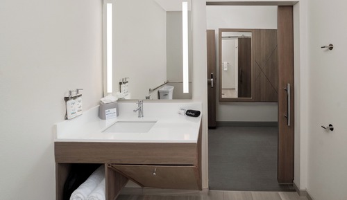 Room, 1 King Bed, Accessible (Communications, Mobil, Roll-In Shower)
