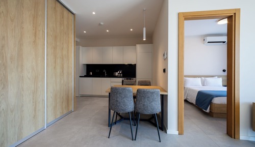 Superior Apartment, 1 Bedroom, Balcony, Garden View