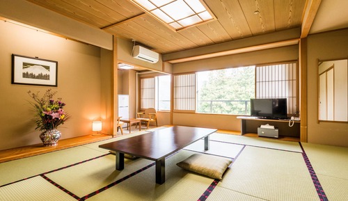 Superior Japanese-Style Room with 12 Tatami Mats - Indoor Bath - New Building - Non-Smoking