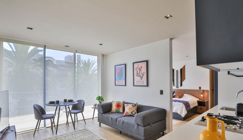 One Bedroom Apartment With Kitchenette & Balcony