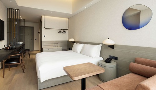 Deluxe Room, 1 King Bed, City View (Shower)