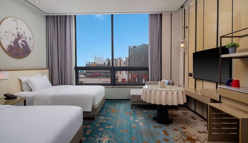 Deluxe Room, 2 Twin Beds, Non Smoking