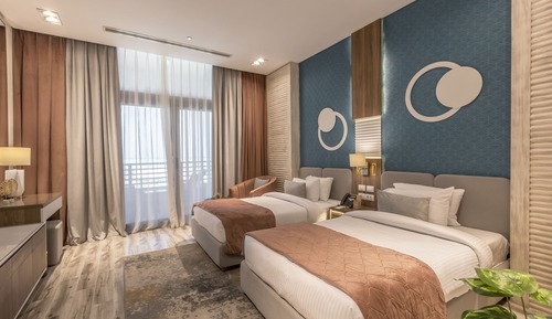 Deluxe Double or Twin Room, Sea View