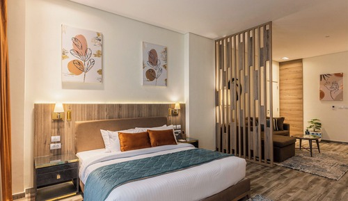 Premium room sea and pool view