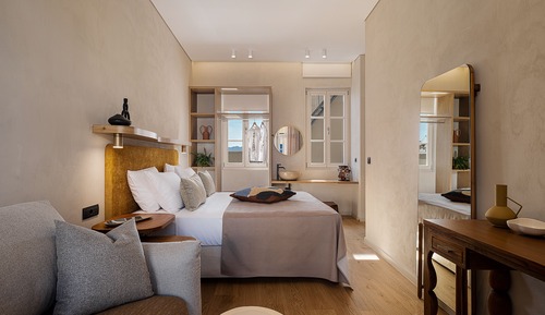 Superior Double or Twin Room, Balcony, Partial Sea View