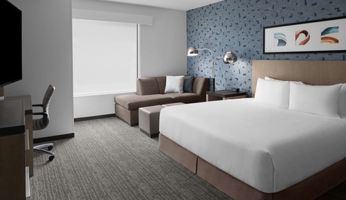 Room, 1 King Bed, Accessible (Den, Roll-in Shower)
