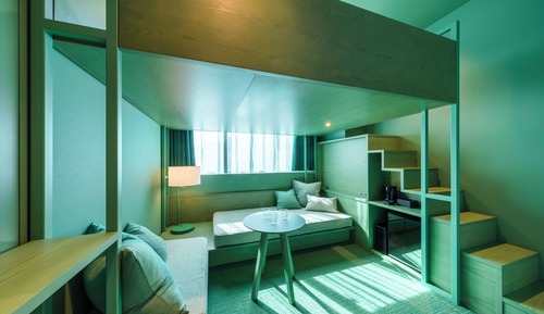 [Green] Loft Room A, Non Smoking