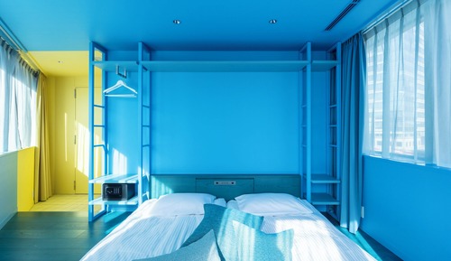 [Light Blue] Corner Room, Non Smoking