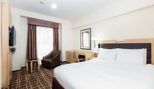 1 Queen Bed Accessible