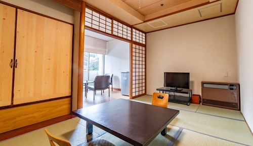 Japanese Style Room (7.5 Tatami Mats), Yubatake Side Smoking