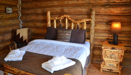 Honeymoon Cabin, 1 Queen Bed, Mountain View