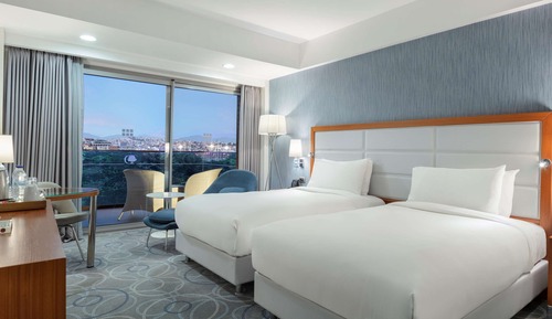 Room, 2 Twin Beds, Smoking (View)