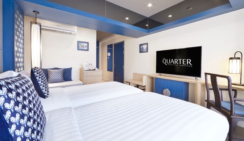 Deluxe Room, 2 Twin Beds, City View