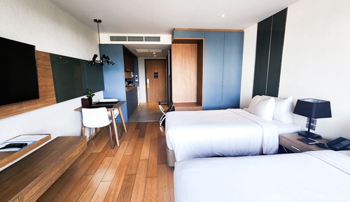 Executive Studio, 2 Twin Beds, Kitchenette