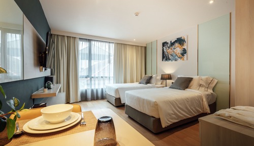 Standard Studio, 2 Twin Beds, Kitchenette