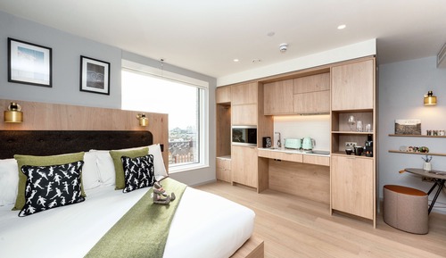 Studio Apartment Accessible.