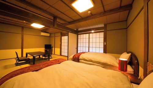Bed with open-air bath, Main building, Non-Smoking