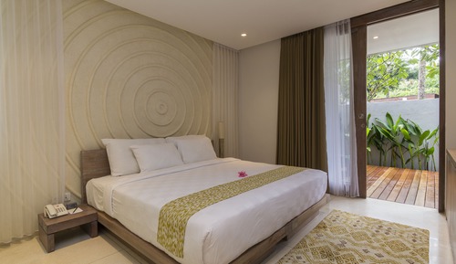 Neima Deluxe Double Room, Terrace, Garden View
